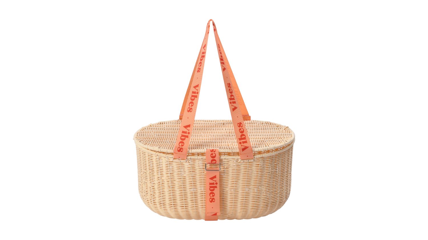 Vibes McLaren Vale 2 Person Oval Wicker Basket