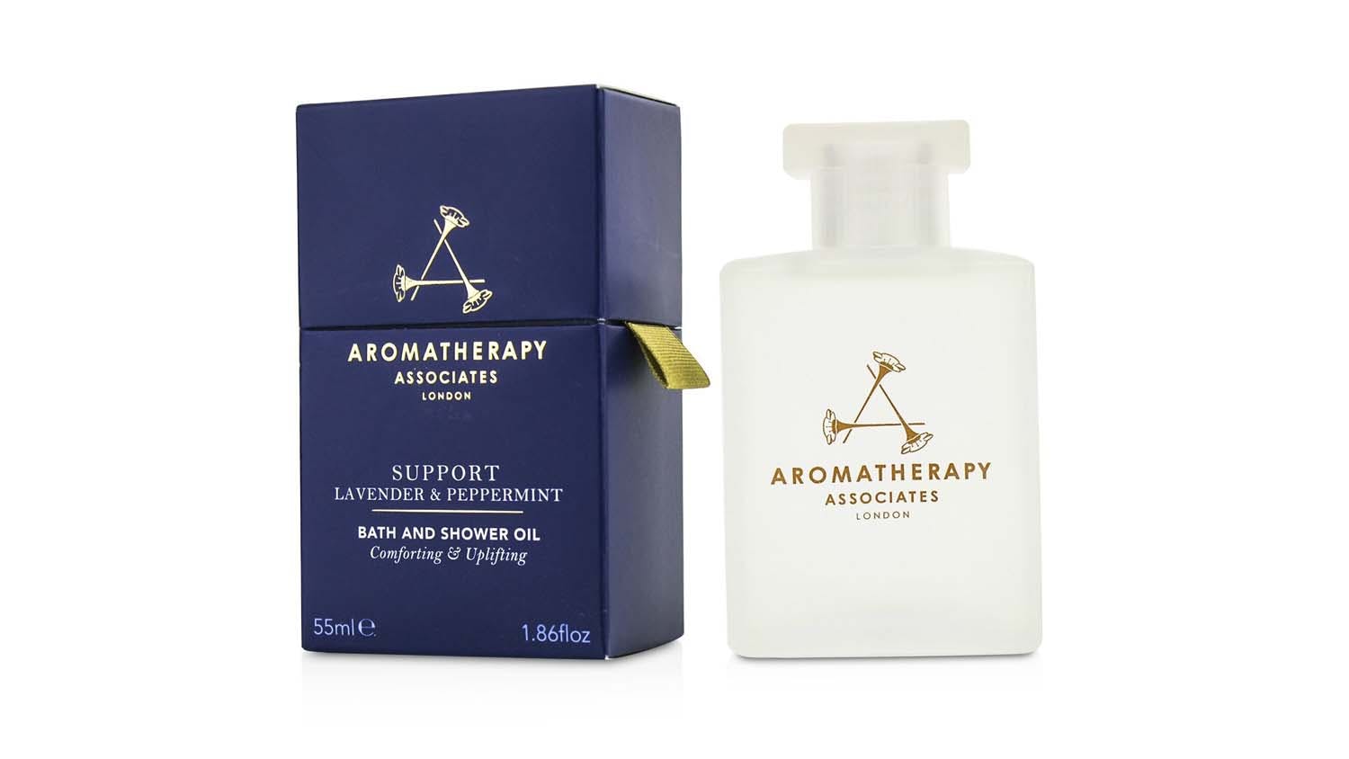 Aromatherapy Associates Support - Lavender & Peppermint Bath & Shower Oil - 55ml/1.86oz