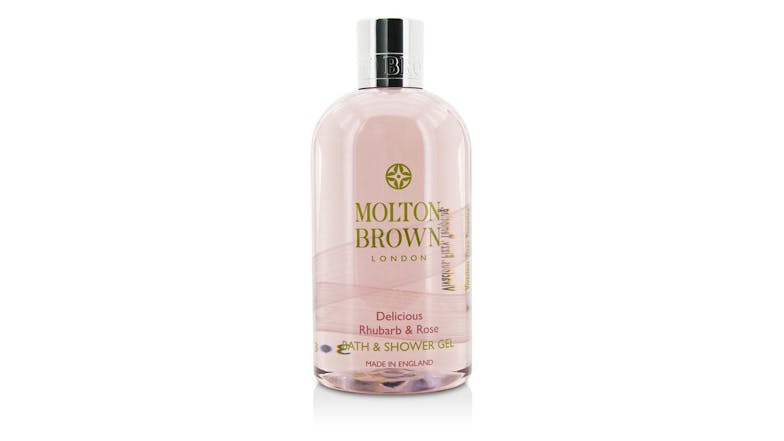 Molton Brown Delicious Rhubarb & Rose Bath & Shower Gel - 300ml/10oz