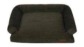 Charlie's "Ripley" Corduroy Pet Sofa Small - Green