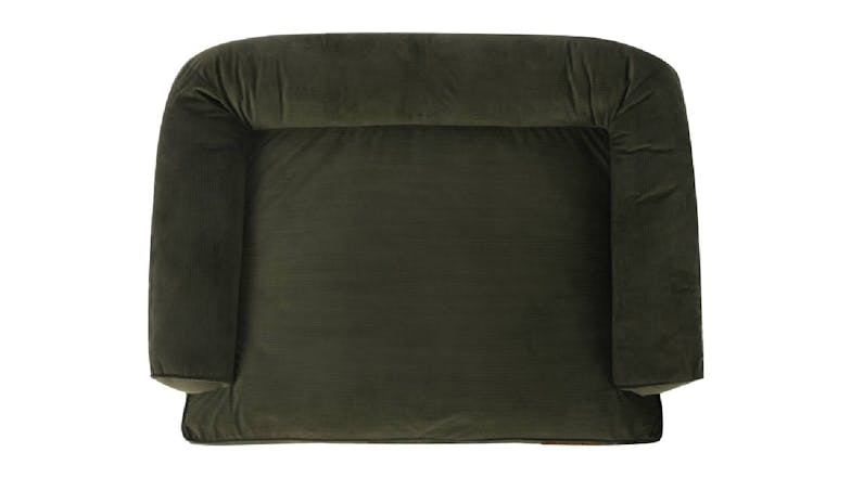 Charlie's "Ripley" Corduroy Pet Sofa Small - Green