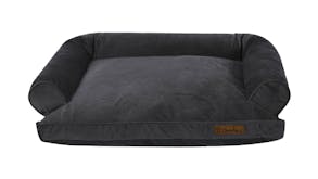 Charlie's "Ripley" Corduroy Pet Sofa Small - Charcoal