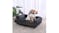 Charlie's "Ripley" Corduroy Pet Sofa Small - Charcoal