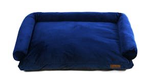 Charlie's "Ripley" Corduroy Pet Sofa Small - Navy