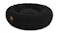 Charlie's Teddy Fleece Round Pet Bed Small - Charcoal