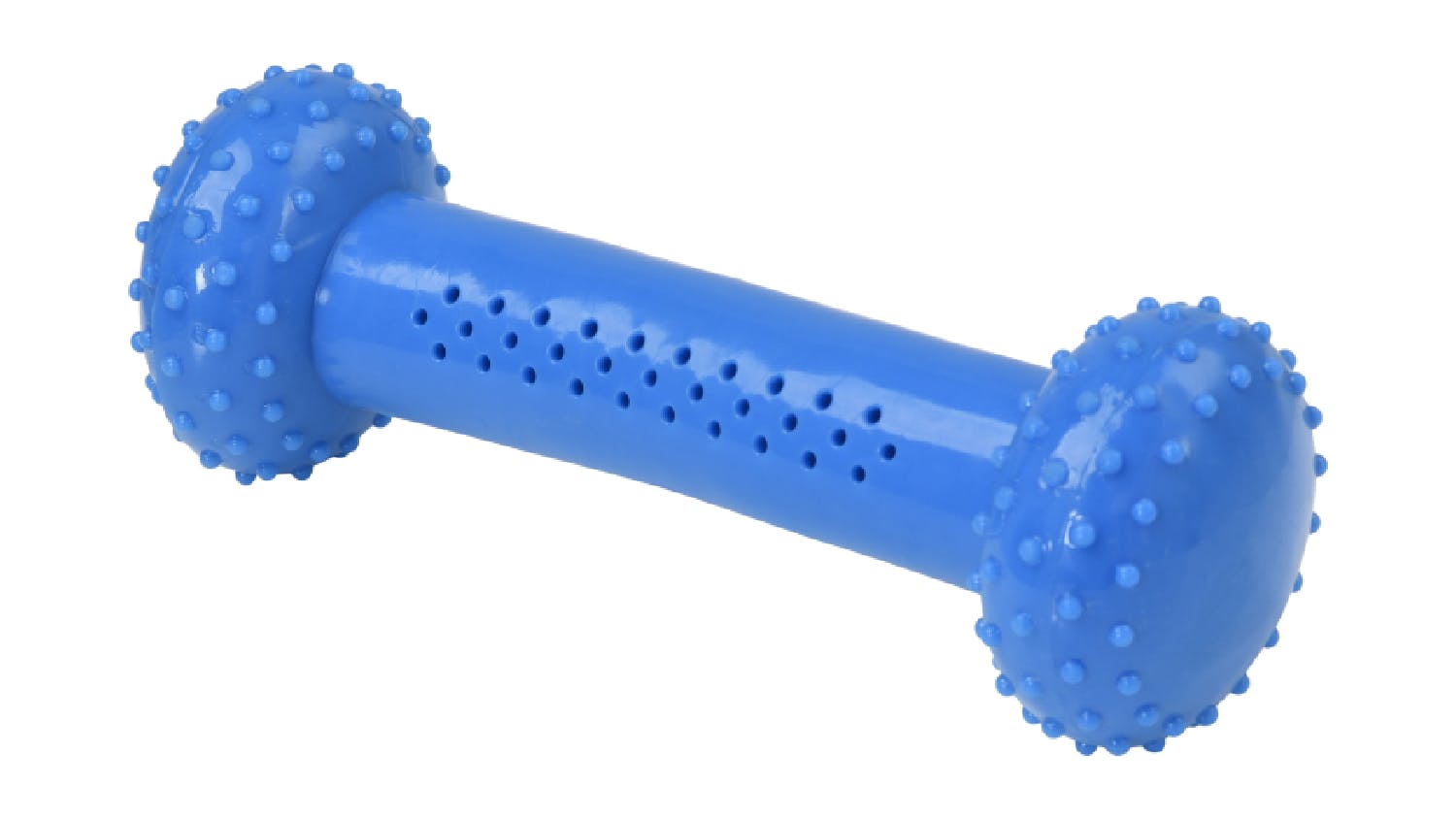 Charlie's Thirst Quencher Cooling Dumbell Dog Toy - Blue