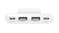 Belkin BoostUp Charge 4-in-1 Multiport Power Extender with 30W Power Delivery - White