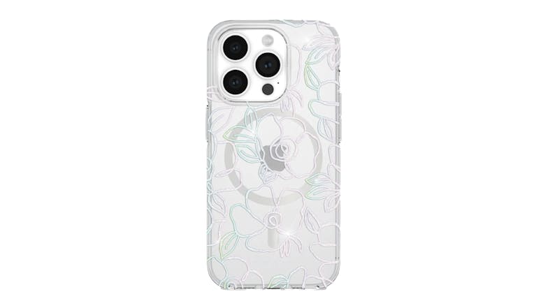 Kate Spade New York Protective Case with MagSafe for iPhone 15 Pro - Modern Floral