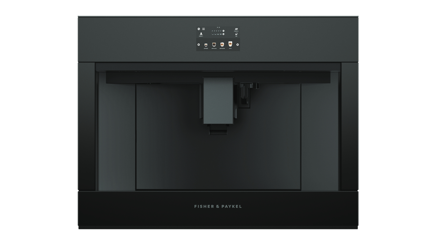 A coffee machine showcasing a clean and modern design.