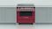 Fisher & Paykel 90cm Pyrolytic Freestanding Oven with Induction Cooktop - Red (Series 9/OR90SCI6R1)