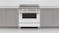 Fisher & Paykel 90cm Pyrolytic Freestanding Oven with Induction Cooktop - White (Series 9/OR90SCI6W1)