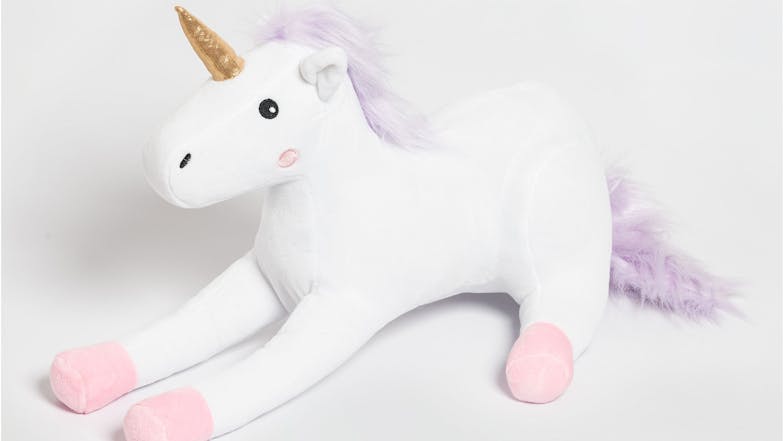 Unicorn Novelty Cushion by Squiggles