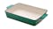 Gourmet Kitchen Cast Iron Baking Dish Rectangular 33cm - Eden Green