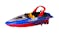 JCM Nikko Scale Racers 12" Remote Control Boat (Assorted Colour)