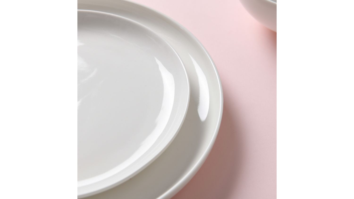 Gourmet Kitchen 12 Piece Coupe Dining Set - Glaze White