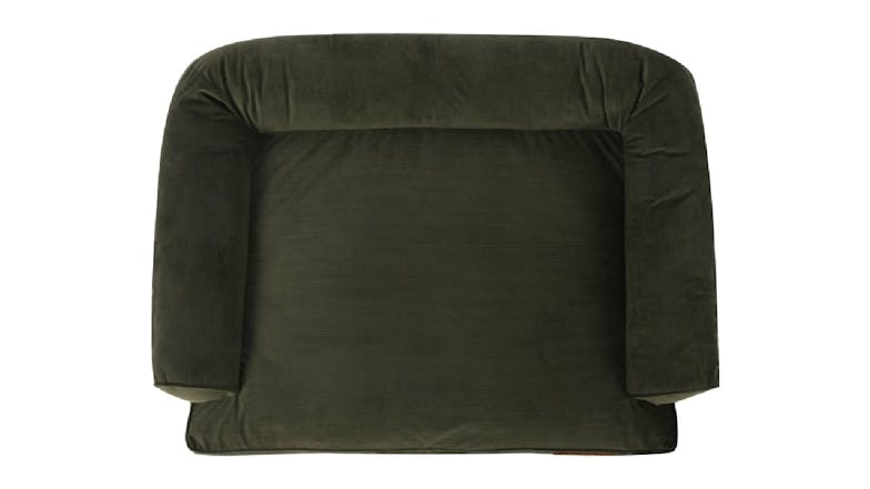 Charlie's "Ripley" Corduroy Pet Sofa Large - Green