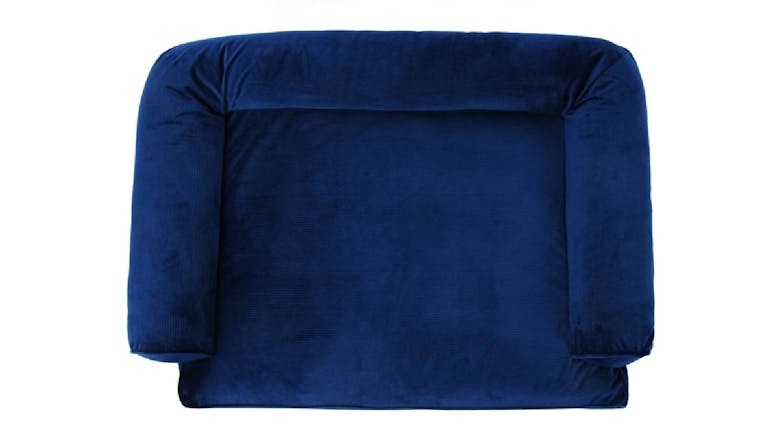 Charlie's "Ripley" Corduroy Pet Sofa Large - Navy