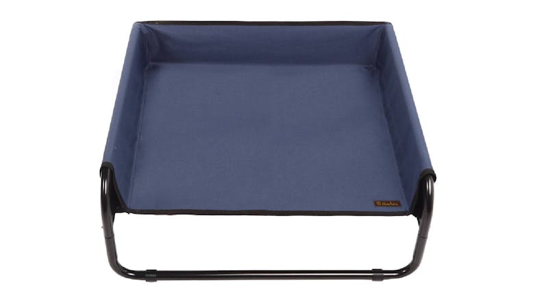 Charlie's Elevated Hammock Pet Bed w/ High Walls Medium - Blue