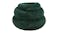 Charlie's Shaggy Faux Fur Round Pet Bed Medium - Eden Green