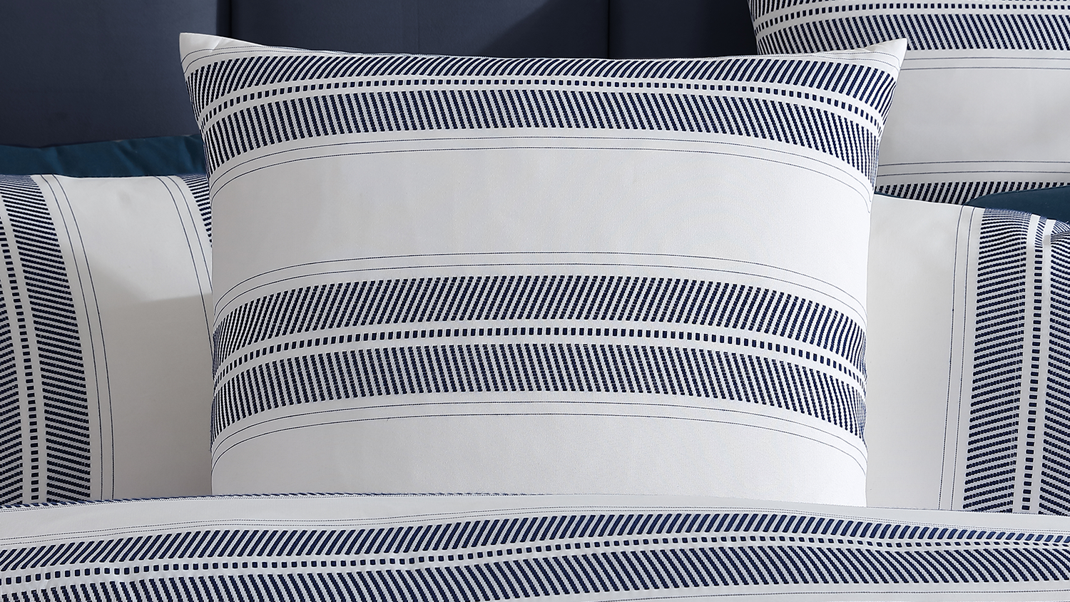 Cadet Navy European Pillowcase by Platinum Harvey Norman New Zealand