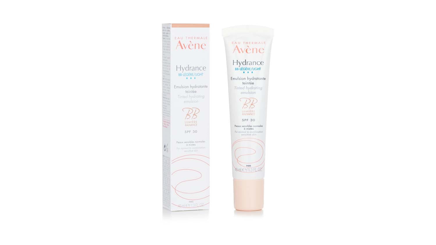 Avene Hydrance BB-LIGHT Tinted Hydrating Emulsion SPF 30 - For Normal to Combination Sensitive Skin - 40ml/1.3oz