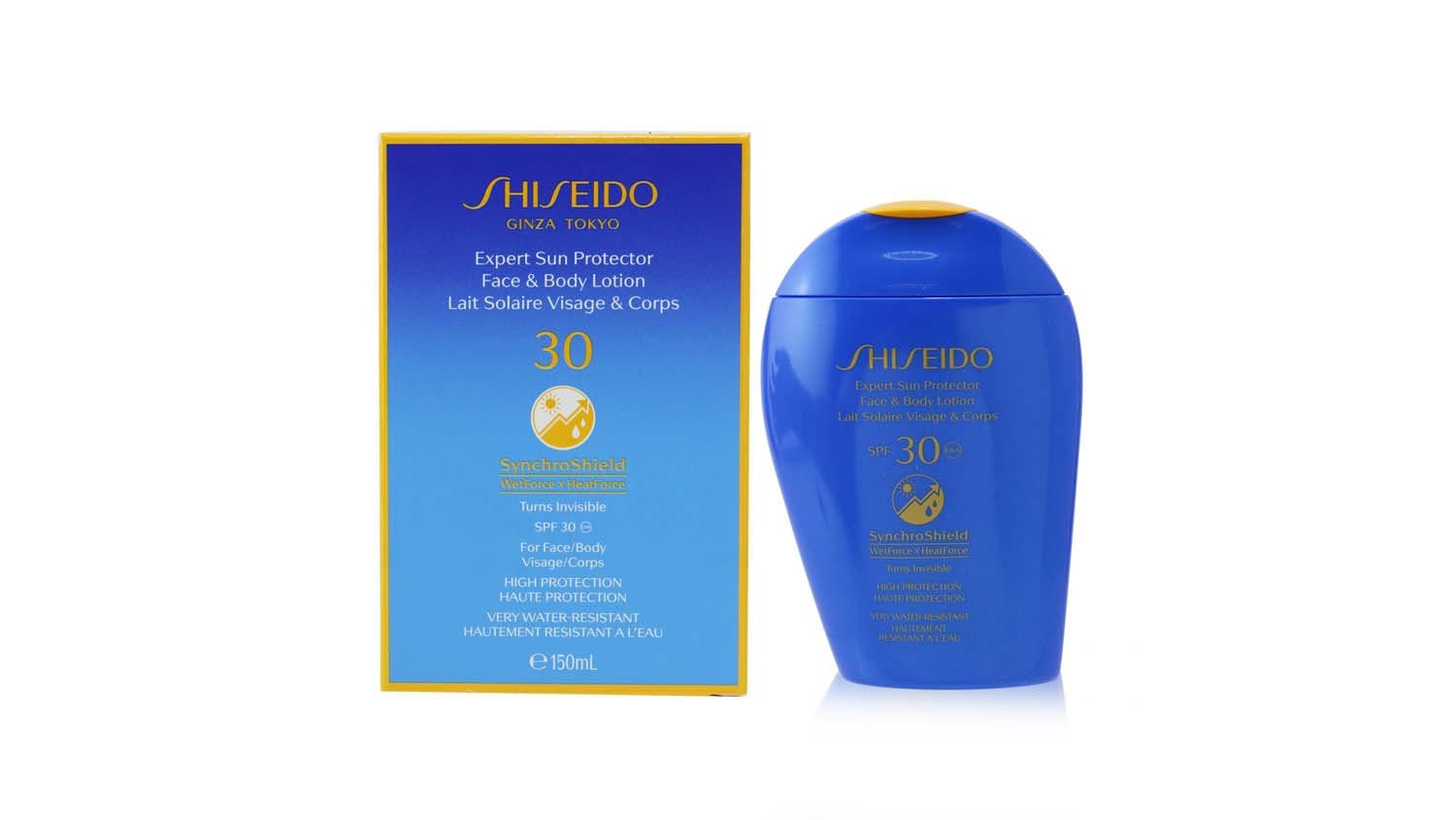 Shiseido Expert Sun Protector SPF 30 UVA Face & Body Lotion (Turns Invisible, High Protection & Very Water-Resistant) - 150ml/5.07oz