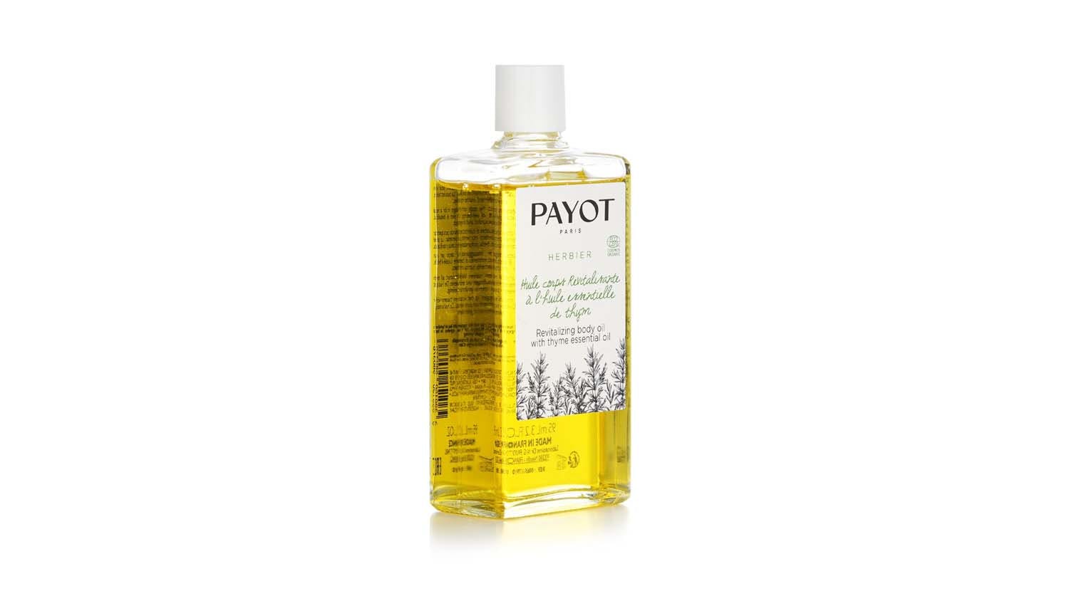 Payot Herbier Organic Revitalizing Body Oil With Thyme Essential Oil - 95ml/3.2oz