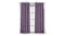 Cadence & Co. "Byron" Matte Velvet Blackout Curtain Twin Pack 135 x 223cm - Lilac