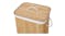 Sherwood Home Collapsable Rectangular Bamboo Hamper