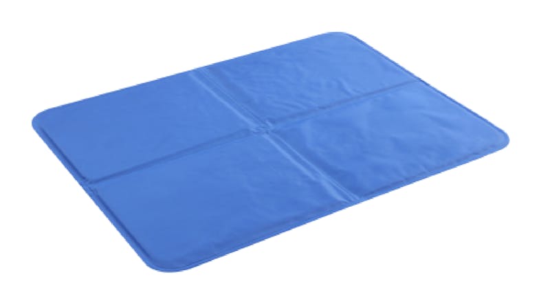 Furry Best Friend Cooling Pet Mat Medium - Blue