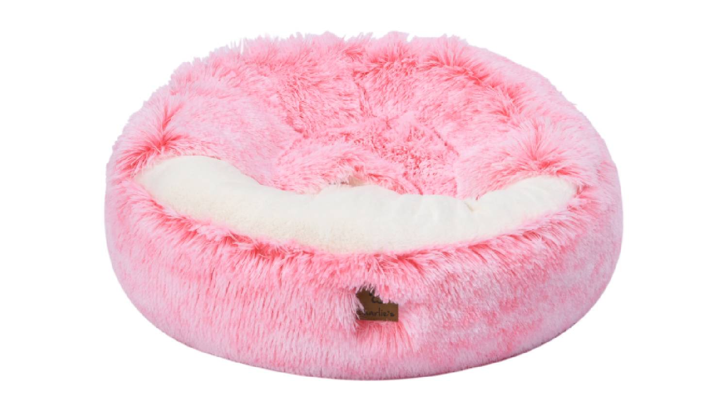 Charlie's "Snookie" Faux Fur Pet Bed w/ Hood