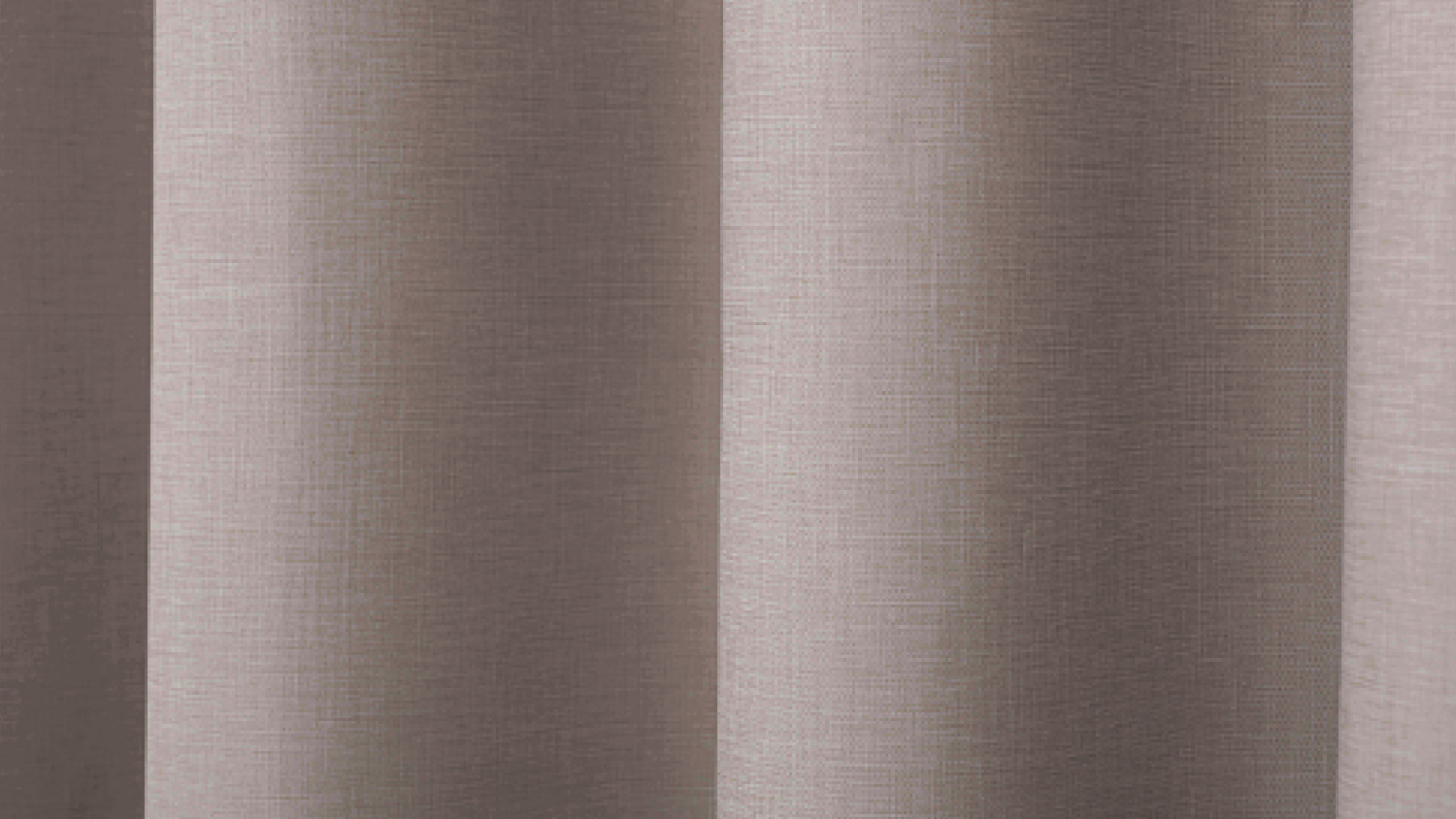 Sherwood Home Faux Linen Blackout Curtain Twin Pack 90 x 223cm - Cinnamon