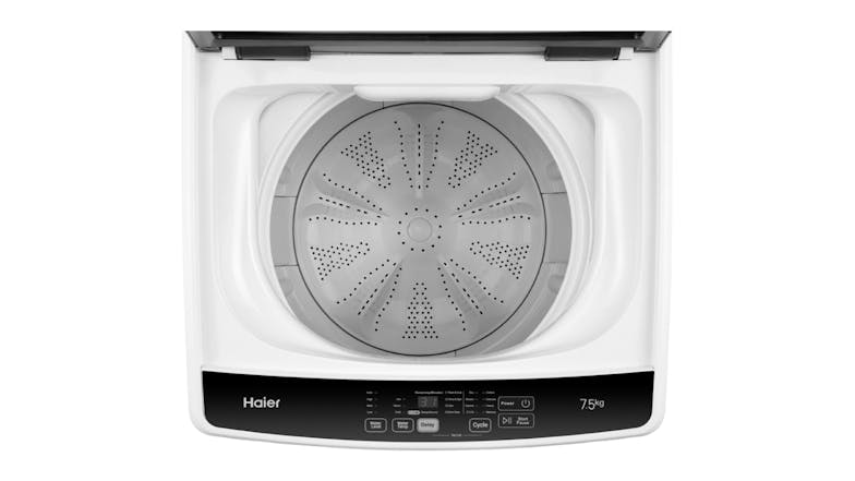 Haier 7.5kg 8 Program Top Loading Washing Machine - White (HWT75AA1)