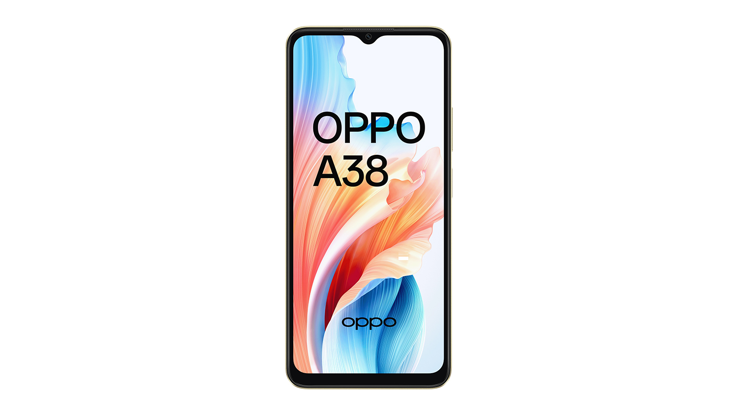 OPPO A38 4G 128GB Smartphone - Glowing Gold (Open Network