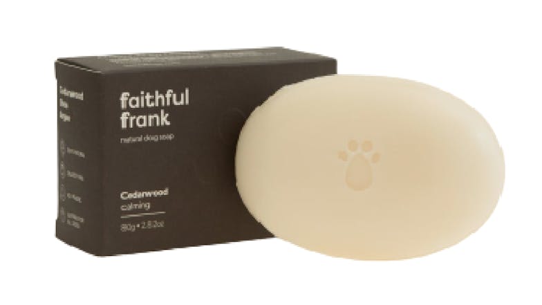 Faithful Frank Dog Soap - Cedarwood Calming