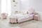 Petal King Single Bed Frame - Pink