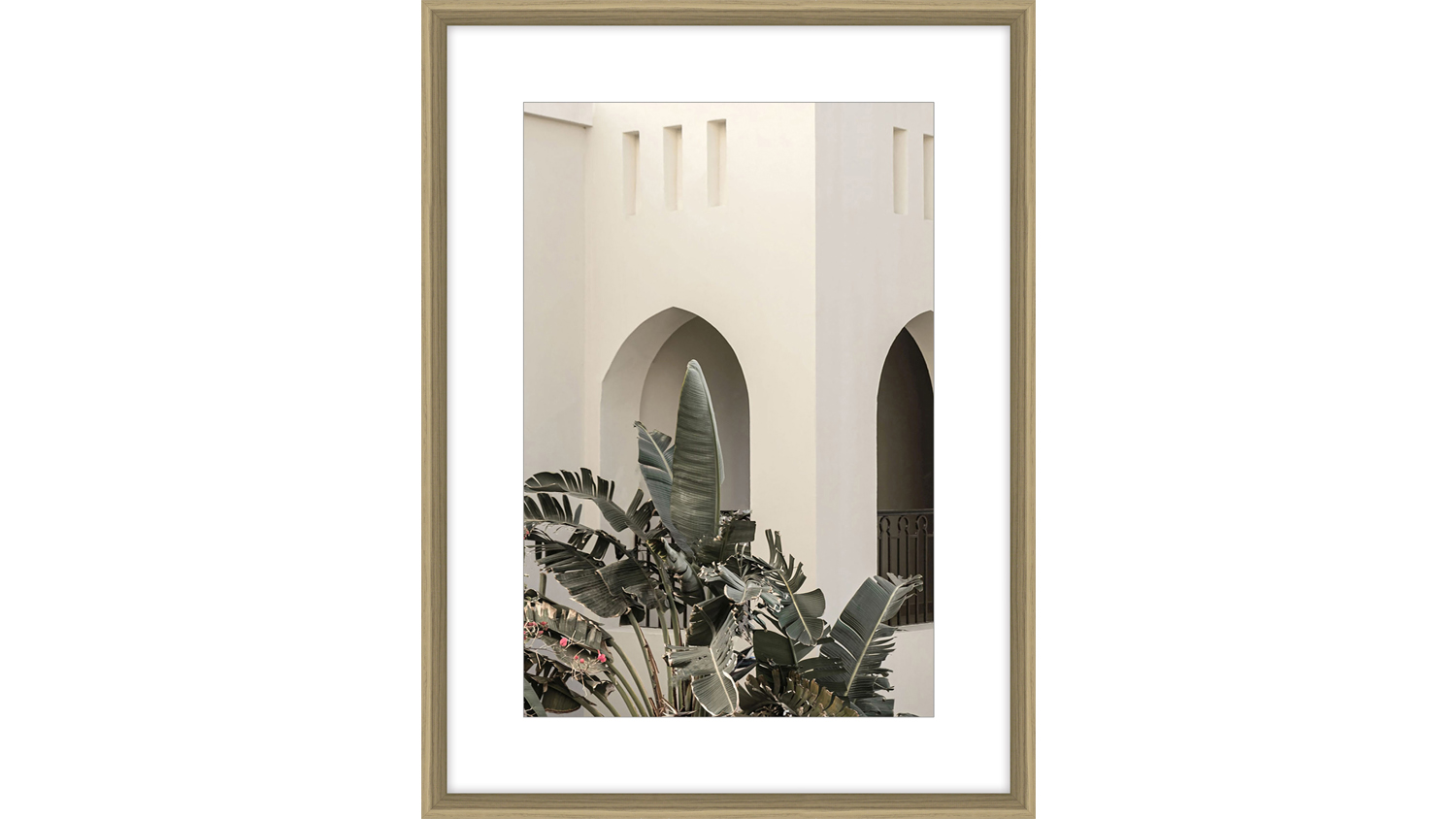 Havana B Glass Framed Art