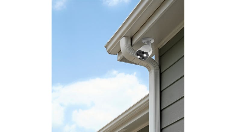 Swann 4K 8MP Indoor/Outdoor Wired Security Add-On Camera with Spotlight - White