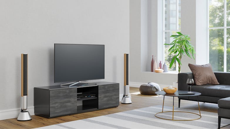 Sonorous 1500mm Value Series TV/AV Cabinet - Black North Wood