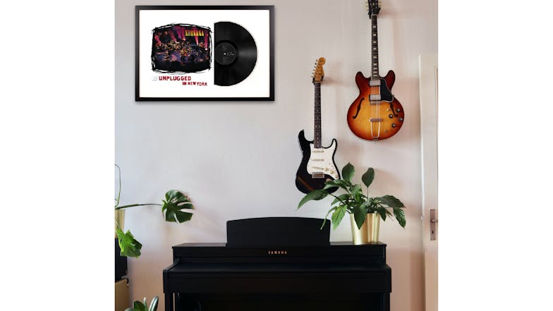 Nirvana - MTV Unplugged Framed Vinyl + Album Art