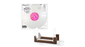 Crosley Record Storage Display Stands w/ Lady Gaga - Chromatica Vinyl Album