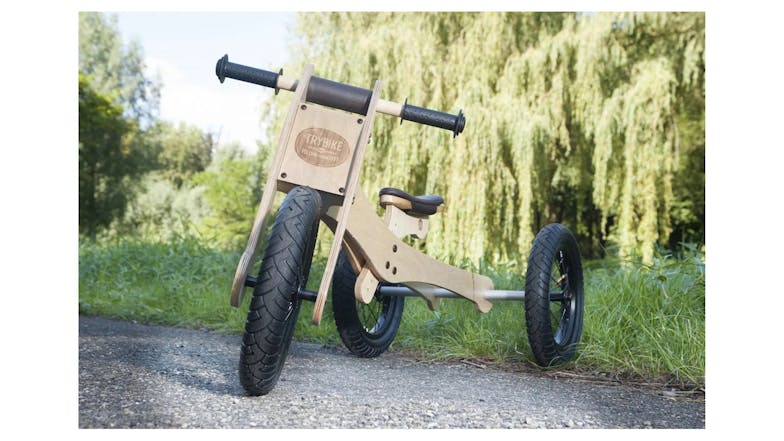 Trybike 4-in-1 Wooden Tricycle