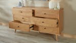 Norway 6 Drawer Lowboy