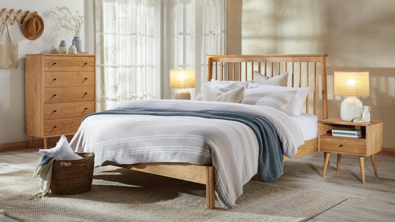 Norway Californian King Spindle Bed Frame