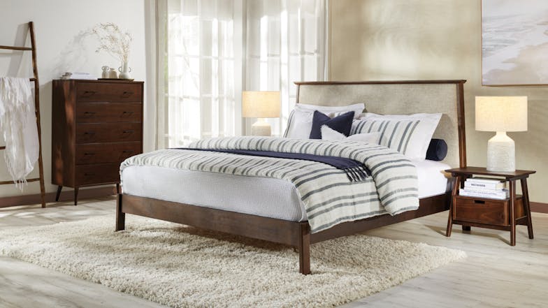 Norway Queen Upholstered Bed Frame