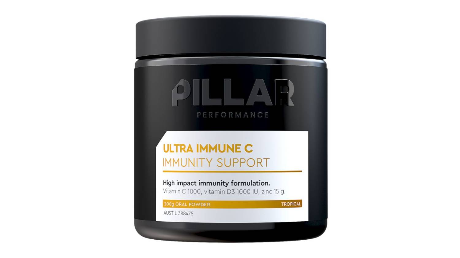 Pillar Performance Ultra Immune C Immunity Supplement (40 srv.) - Tropical