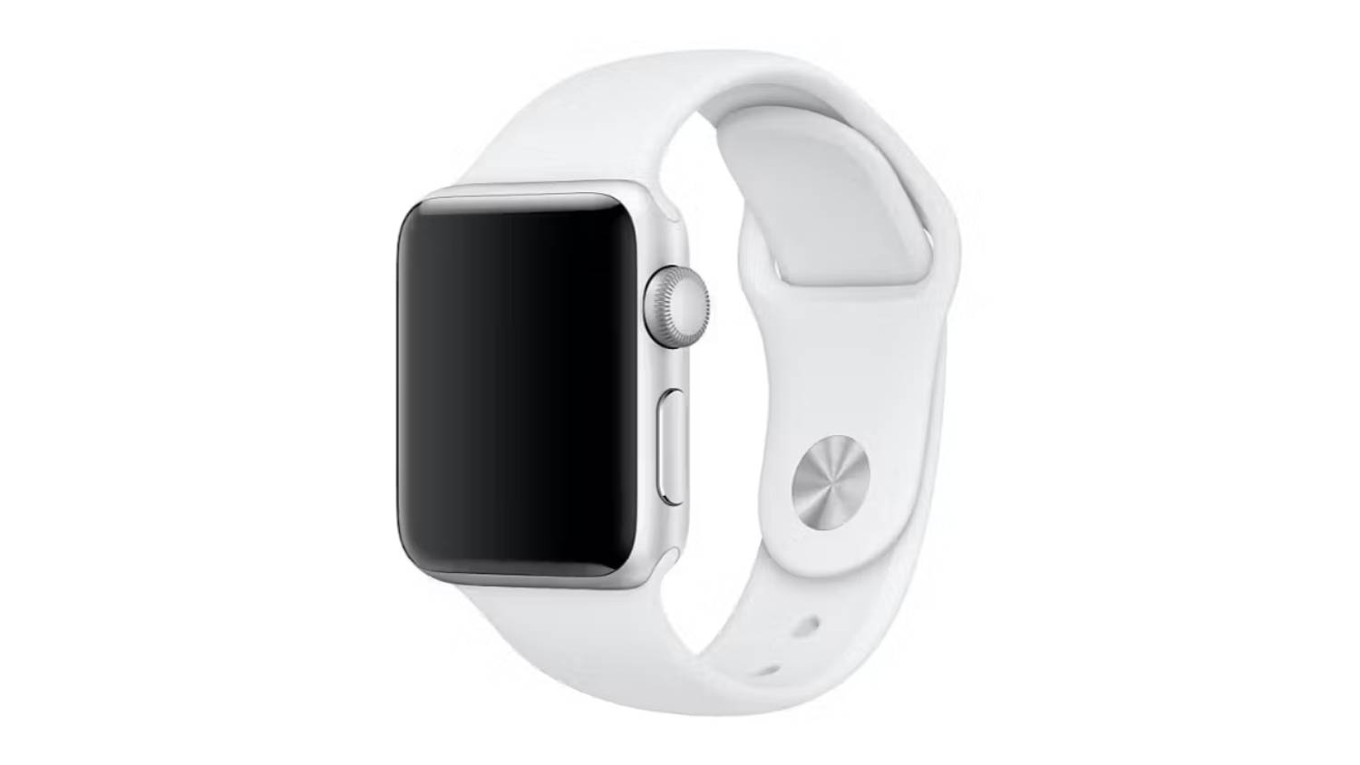 Equipo Silicone Replacement Watch Straps for Apple Watch 38mm - White