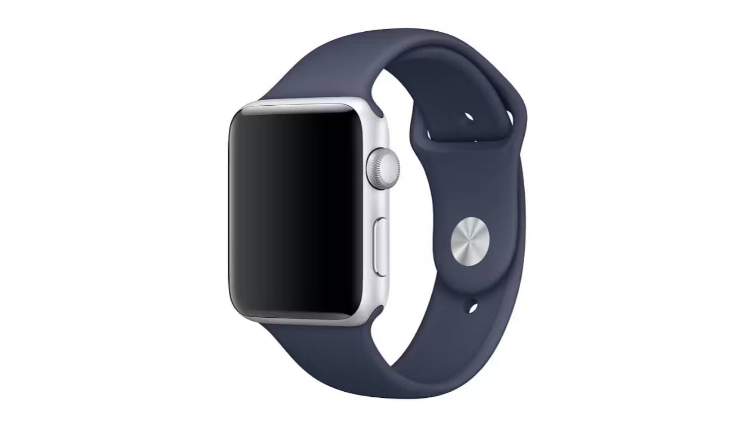 Equipo Silicone Replacement Watch Straps for Apple Watch 38mm - Midnight Blue