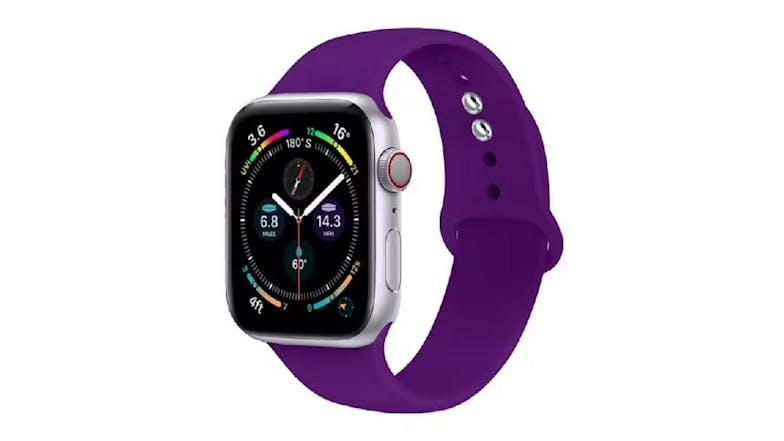 Equipo Silicone Replacement Watch Straps for Apple Watch 38mm - Plum