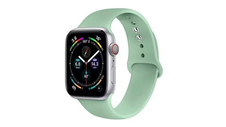 Equipo Silicone Replacement Watch Straps for Apple Watch 42mm - Sand Green